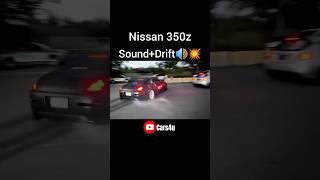 Nissan 350z Sound🔊💥nissan 350z drift sound v6 [upl. by Akenna]