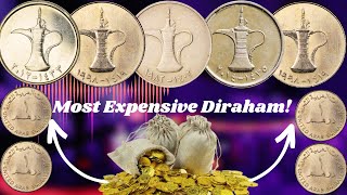 Top 5 Ultra Rare 1 Dirham Coins Worth a lot of Money [upl. by Earazed100]