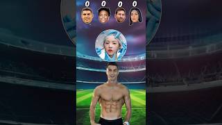 Ronaldo vs messi vs ishow speed vs georgina😈✅♨️⚽ Ronaldo asking short [upl. by Vowel]