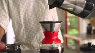 BODUM® Pour Over Coffee Maker [upl. by Aitercal]