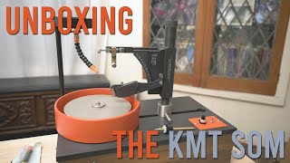 Unboxing the KMT Som Faceting machine  Modern Jambpeg [upl. by Yelahs614]