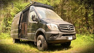 Off Grid Camper Van Overnight [upl. by Moe]