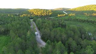 Fly By Drone Camping lac La Vieille [upl. by Winton648]