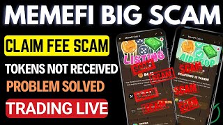 🚨SOLVED My Memefi Airdrop Claim Problem  Memefi price prediction🚨 [upl. by Mallina]