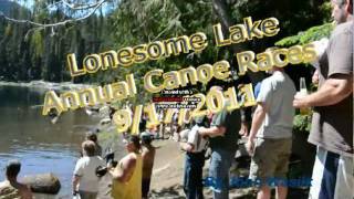 2011 Lonesome Lake Canoe Races [upl. by Leggett]