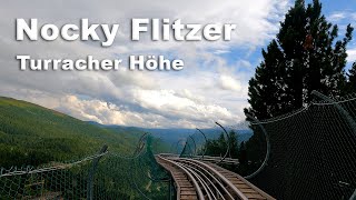 Sommerrodelbahn  Nocky Flitzer AlpenAchterbahn auf der Turracher Höhe [upl. by Etnud]