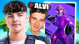 Ich Spiele ein FORTNITE TURNIER mit ALVI 👑 [upl. by Annig]