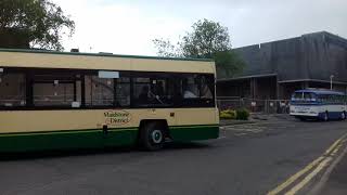 Leyland Lynx MK1 E887KYW Preserved 3083 Maidstone amp District Seen at Sevenoaks Bus Station [upl. by Eemla482]