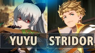 GBVSR🔥YuYu Vira Vs STridor Vane🔥 High Level Gameplay [upl. by Trillby]