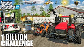 THIS is My FINAL FARM UPGRADE in FS22  1 BILLION Challenge  Farming Simulator 22 [upl. by Andrel651]