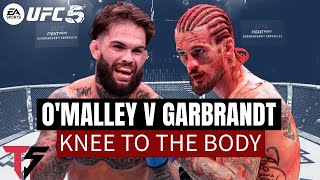 Sean OMalley vs Cody Garbrandt  Knee To The Body  TKO  UFC 5 [upl. by Libbey647]