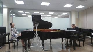 Aventure Piano Duo А Аренский сюита №4 для двух фортепиано [upl. by Neehar]