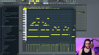 FAZENDO BEAT DE DARK RampB  TRAP NO FL STUDIO [upl. by Hiett]