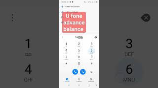 U fone advance balance code U fone loan kase len ufonefree ufone4g [upl. by Ahtelra]