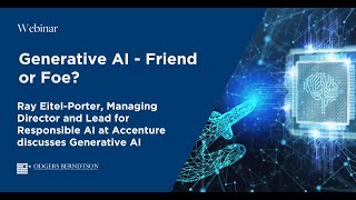 Odgers Berndtson Generative AI Webinar  Ray EitelPorter on Generative AI [upl. by Eustis]