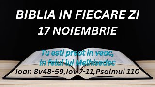 17 noiemAdevarat adevarat va spun cadaca pazeste cineva Cuvintul Meuin veac nu va vedea moartea [upl. by Neerhtak]