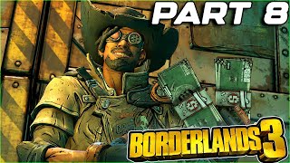 Borderlands 3 PS5 Playthrough Zane Part 8  CLAY  The Guns Of Reliance [upl. by Ennaear688]