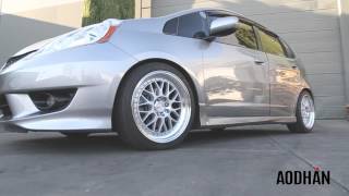 AODHANWHEELS AH02 2010 HONDA FIT [upl. by Rome]