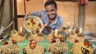 MUKBANG 8 Plate Mutton and Chicken Biryani Eating challenge with Chicken 65 fast eating challenge [upl. by Cotterell]