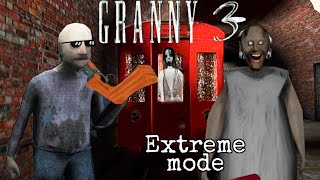 Granny 3 Train Escape 🚂 Full gameplay Extreme mode 🤣 [upl. by Roda]