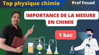 importance de la mesure en chimie 1 bac [upl. by Imerej553]