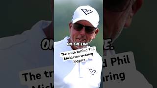 Grant Horvat tells the TRUTH about Phil Mickelson wearing joggers philmickelson golf [upl. by Wilow]