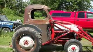 ford 8n tractor homemade cabwmv [upl. by Hadwin]