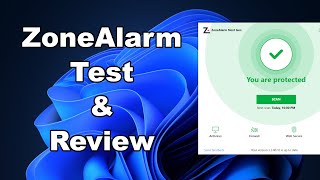 ZoneAlarm Antivirus Test amp Review 2022  Antivirus Security Review  Protection Test [upl. by Pepin747]