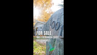 FOR SALE  1001 Evergreen Court Gravenhurst A residence where sophistication meets comfort [upl. by Eulalee]