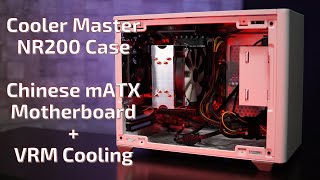 Cooler Master NR200 with mATX Chinese X79 Motherboard [upl. by Cobby986]