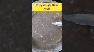 Ragi porridge for baby weight gain youtubeshorts [upl. by Pliam758]