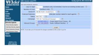 How to Vicidial Configure Remote Agents [upl. by Eemla681]