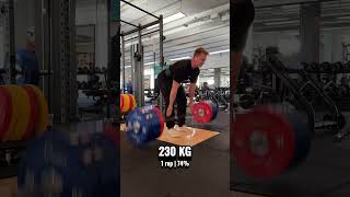 Hvordan varmer jeg op til en 310 KG dødløft  gym [upl. by Lennox]