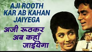 Aji Rooth Kar Ab Kahan Jaiyega  Lata Mangeshkar  Arzoo 1965 Songs  Sadhana Rajendra Kumar [upl. by Yellehs]