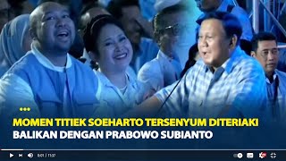 Momen Titiek Soeharto Tersenyum Diteriaki Balikan Dengan Prabowo Subianto Didit Hediprasetyo Tertawa [upl. by Tyrus]