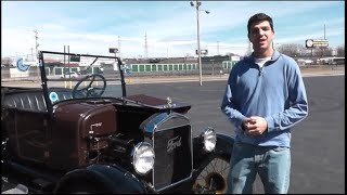 How to start and drive a Ford Model T [upl. by Lorsung874]