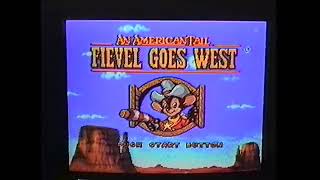 An American Tail Fievel Goes West preview Super Nintendo  Summer CES Chicago juin 1994 [upl. by Bathsheba]