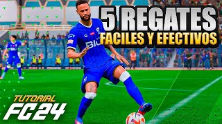 LOS MEJORES REGATES DE EA FC 24  FACILES Y EFECTIVOS [upl. by Ivgnout]