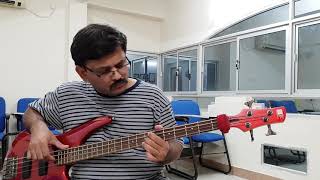 Bass cover for quotUravenum puthiya vaanilquot song  Movie  Nenjathai killathe  Music  Ilayaraja [upl. by Kresic]