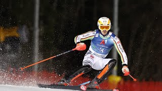 AUDI FIS Ski World Cup  Mens night slalom  Schladming AUT Jan 24 2024 2nd run [upl. by Ellevehc71]