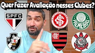 Quer Fazer a Peneira Do Corinthians Palmeiras Inter Grêmio Flamengo e Vasco [upl. by Kachine]