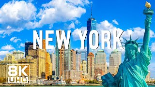 New York 8K UHD  Discover the Vibrant Streets and Timeless Charm of the City That Never Sleeps [upl. by Medin28]