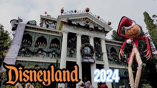 Haunted Mansion Holiday 2024 before REFURBISHMENT  4k POV disney disneyland disneyparks [upl. by Uno]