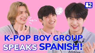 CC Xdinary Heroes test their Spanish skills🧠  Telephone Game  Xdinary Heroes [upl. by Heck]