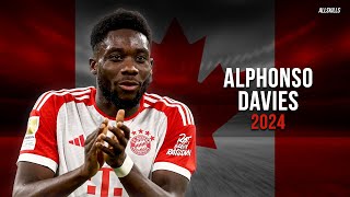 Alphonso Davies 2024 ● Real Madrid Transfer Target ● Speed Show Tackles amp Passes  HD [upl. by Tarrant707]