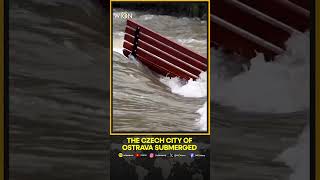 Czech city of Ostrava submerged and the town of Litovel evacuated after flooding  WION Shorts [upl. by Maunsell]