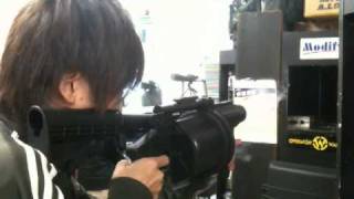 ICS GLM 六管榴彈發射器 40mm Grenade Launcher MGL140 TEST [upl. by Salem68]