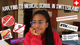 APPLYING TO MEDICAL SCHOOL IN SWITZERLAND after the UK REJECTED ME 4 TIMES [upl. by Horick646]