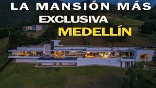 La MANSION mas INCREIBLE imponente y exclusiva de Medellin [upl. by Alisen]