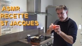 ASMR Français  Recette Feuilleté de St Jacques [upl. by Fesuy]